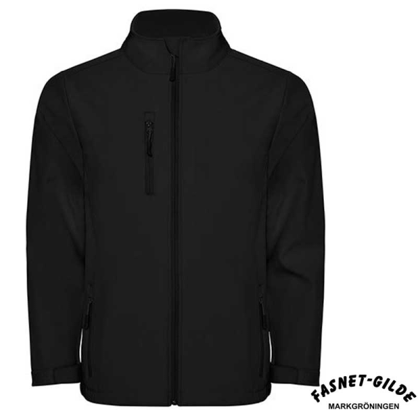 Softshelljacke Herren/Kinder / schwarz