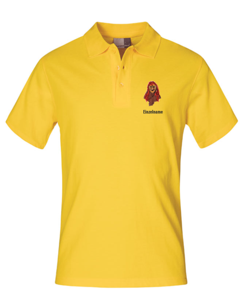 Herren Polo-Shirt / gelb