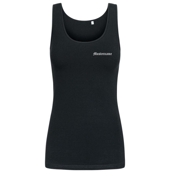 Damen Tanktop / schwarz