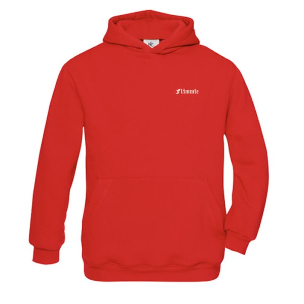 Kinder Kapuzenpulli / rot