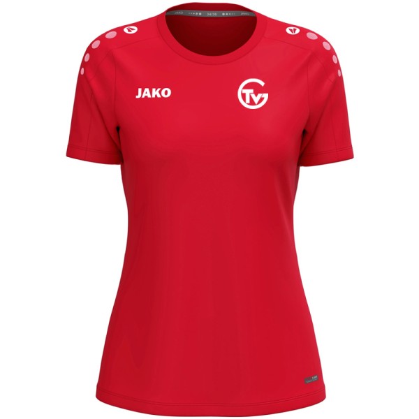 T-Shirt Polyester One Damen / rot