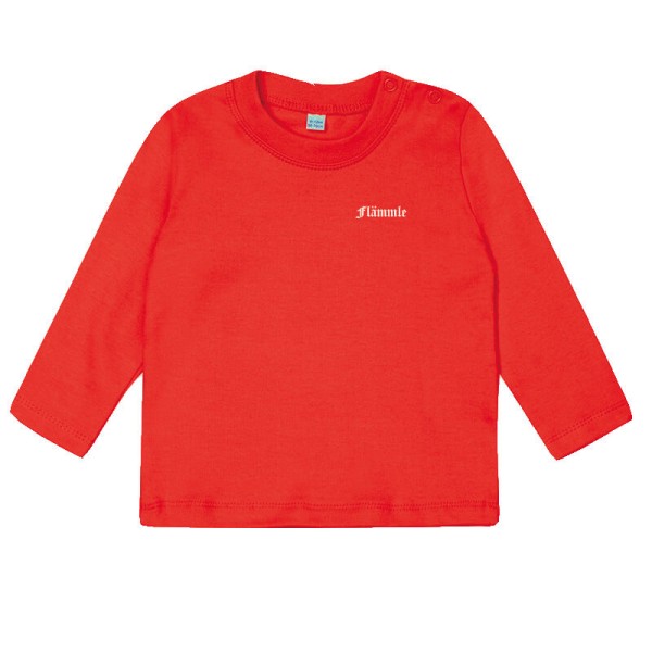 Baby Langarm Shirt / rot