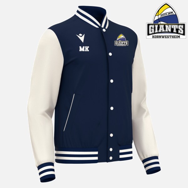 Collegejacke Fiddle / Navy-Off White