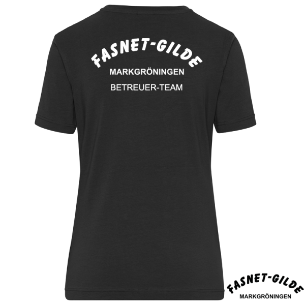 Damen T-Shirt / schwarz / Abteilungen