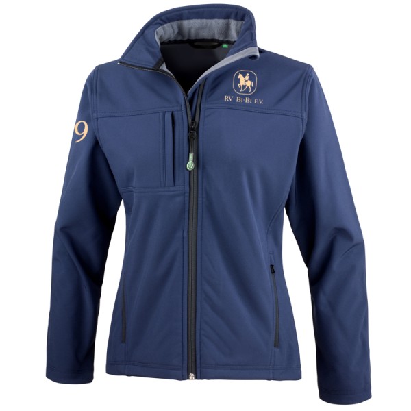Damen Softshell Jacke Navy - Dressur