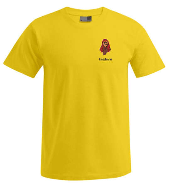 Herren T-Shirt / gelb