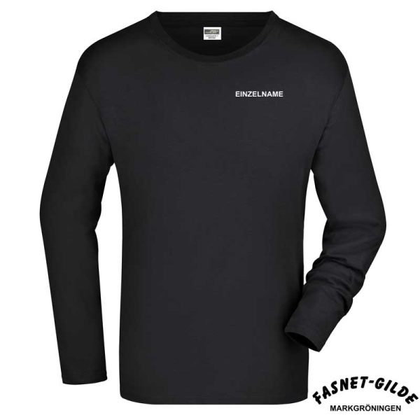 Longsleeves Kinder / schwarz