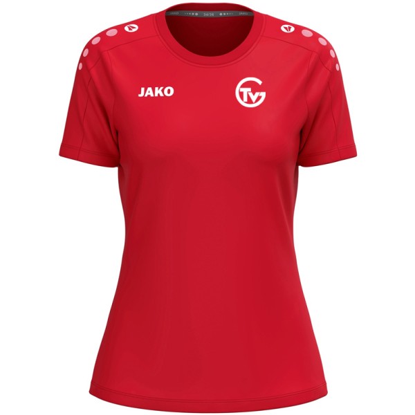 T-Shirt One Cotton Damen / rot