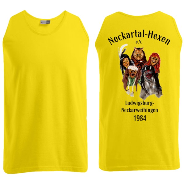 Unisex Sporttop / gelb