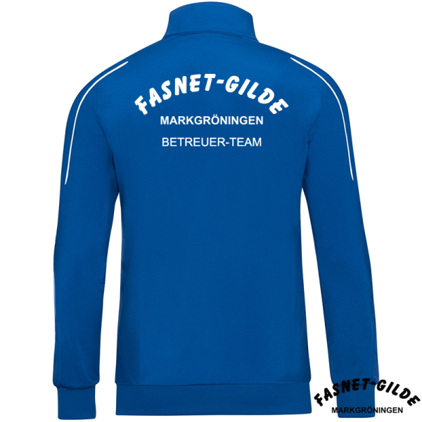 Jako Polyesterjacke Kinder / royalblau / Abteilungen