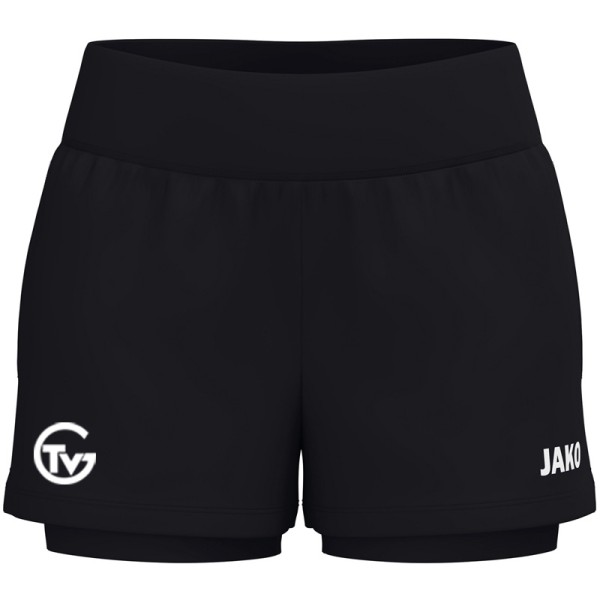 2-in-1 Short One Damen / schwarz