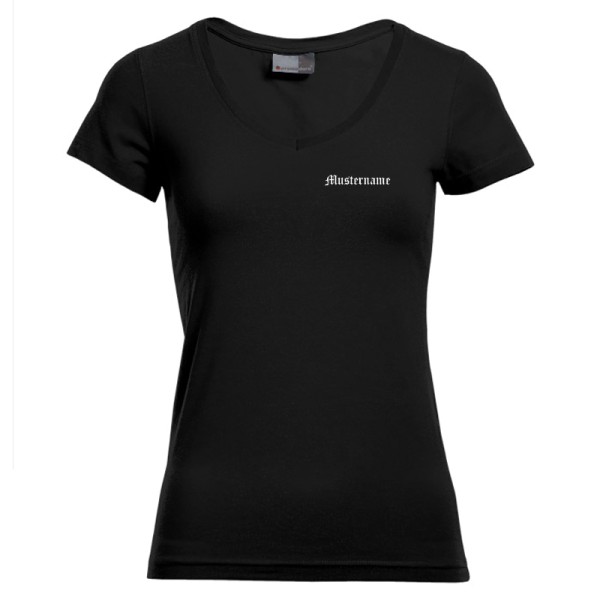 Damen T-Shirt / schwarz