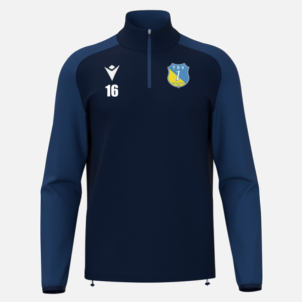 TEAM 1/4 ZipTop Isen / Navy