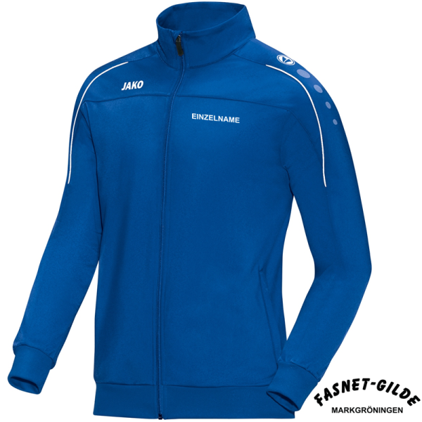 Jako Polyesterjacke Erwachsene / royalblau / Neutral