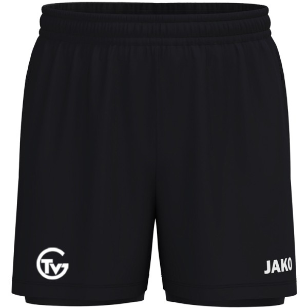 2-in-1 Short One Unisex / schwarz