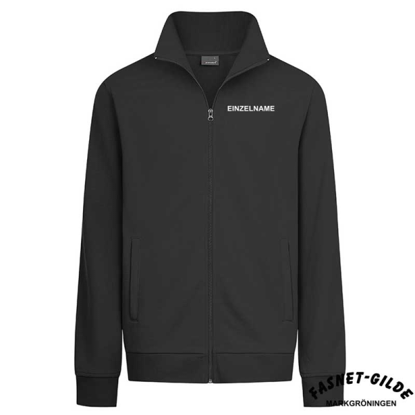 Sweatjacke Herren / schwarz